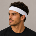 Bandeau éponge de sport anti-transpiration unisexe