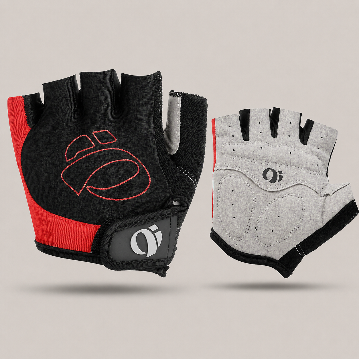 Gants de cyclisme demi-doigts respirants avec paume antichoc