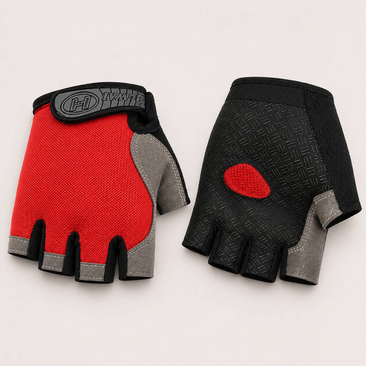 Gants de cyclisme respirants demi-doigts lavables