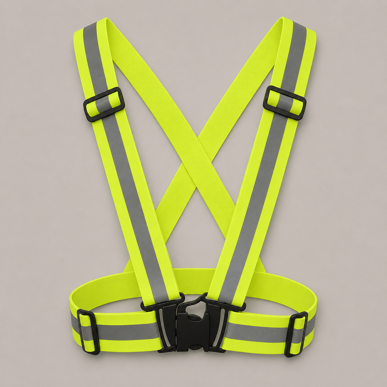 Gilet de sécurité réfléchissant haute visibilité réglable