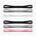 Lot de bandeaux de sport en coton anti-transpiration unisexes