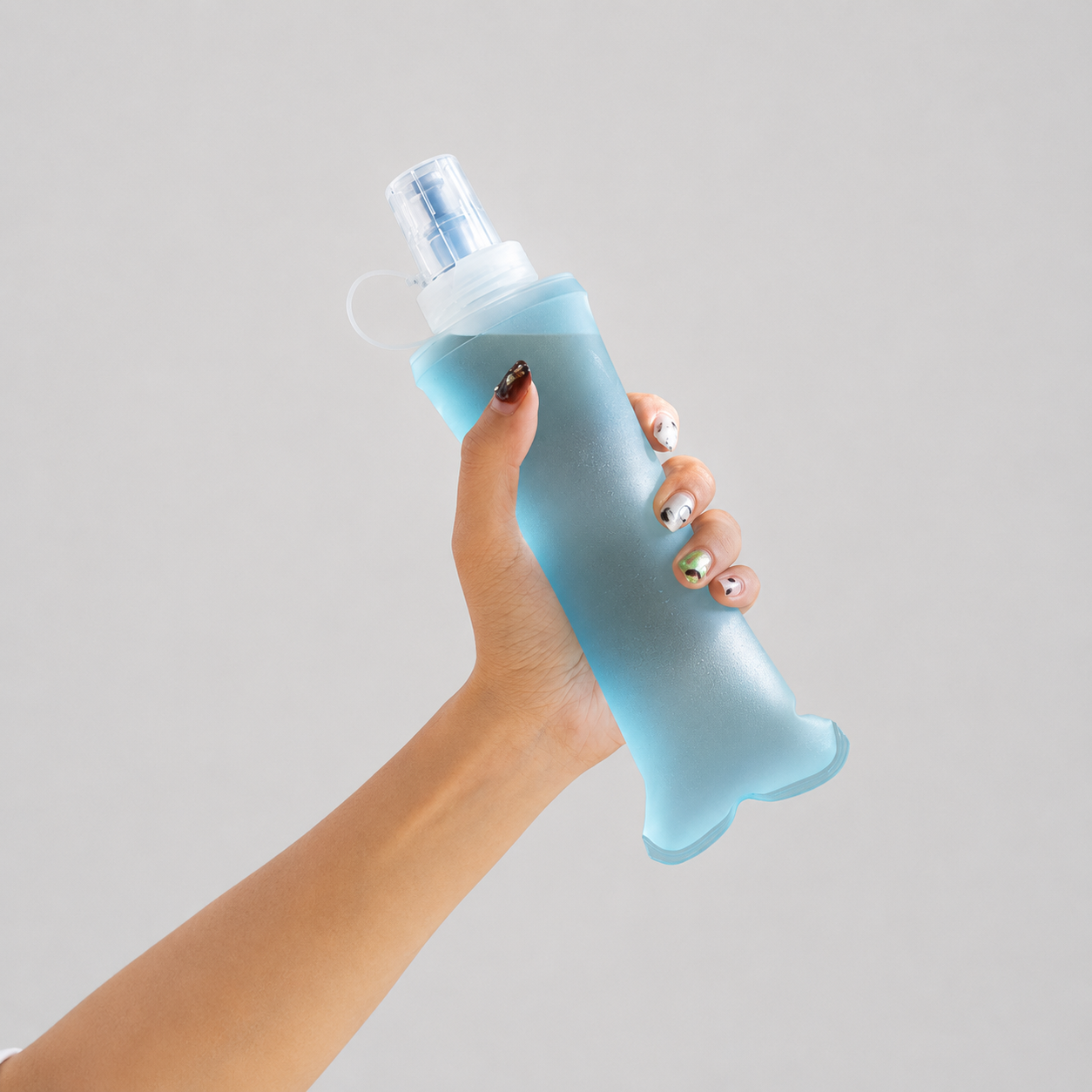 Gourde souple pliable en TPU sans BPA