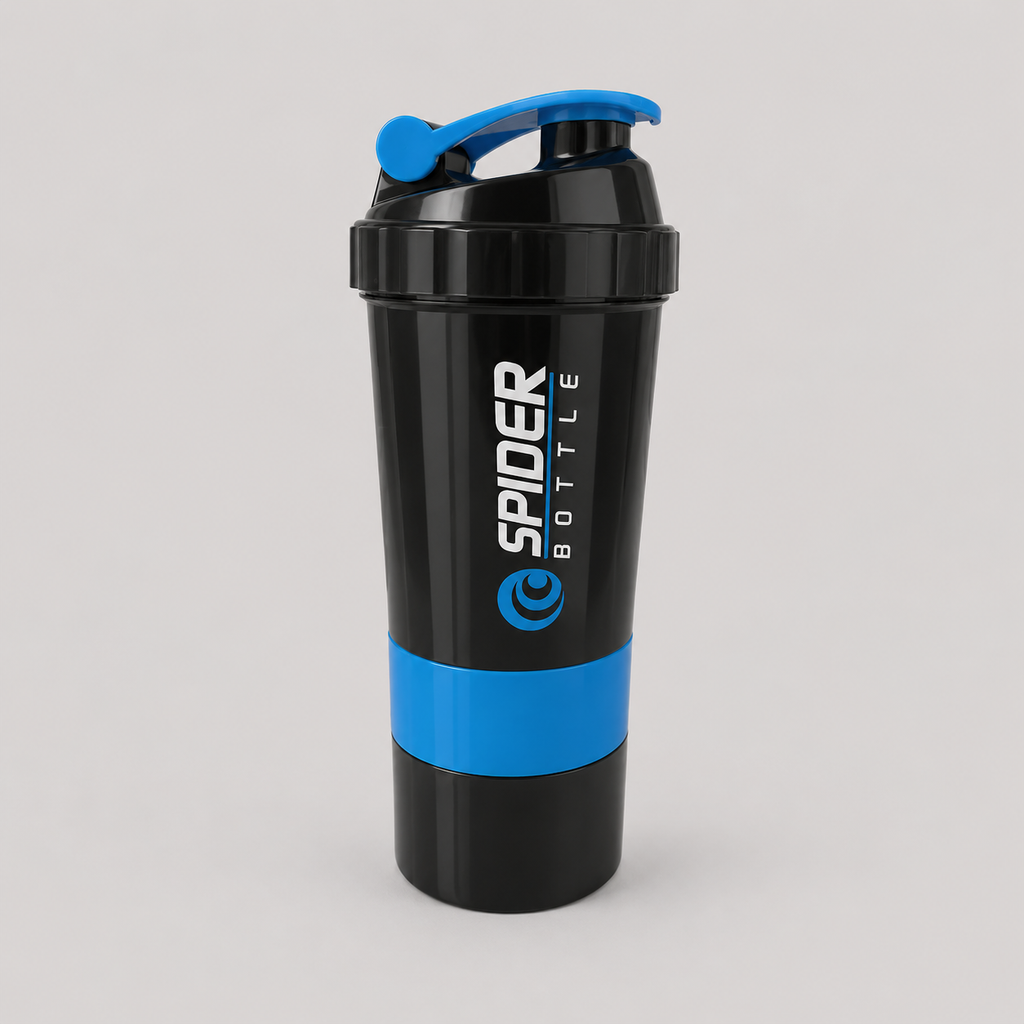 Shakers Protéinés 3 Compartiments Avec Bille