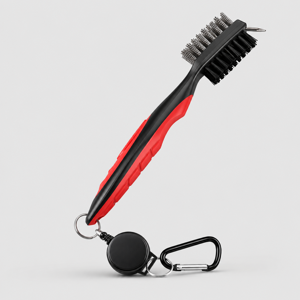 Brosse de Nettoyage Golf Double Face pour Rainures de Clubs