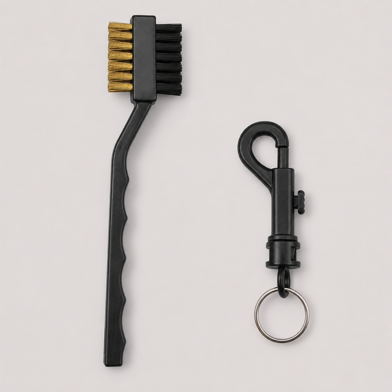 Brosses Clubs Golf avec Mousqueton et Nettoyeur de Rainures