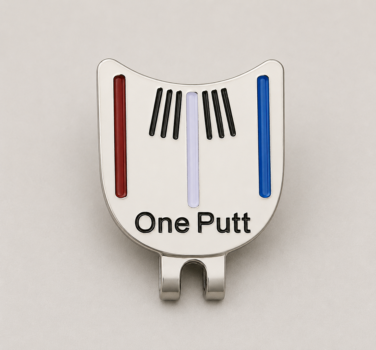 Marqueur de balle de golf magnétique avec clip pour casquette