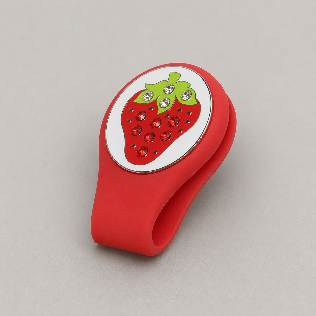 Clip magnétique en silicone pour marqueur de balle de golf