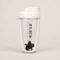 Shaker protéiné 600 ml avec bille mélangeuse en acier inoxydable