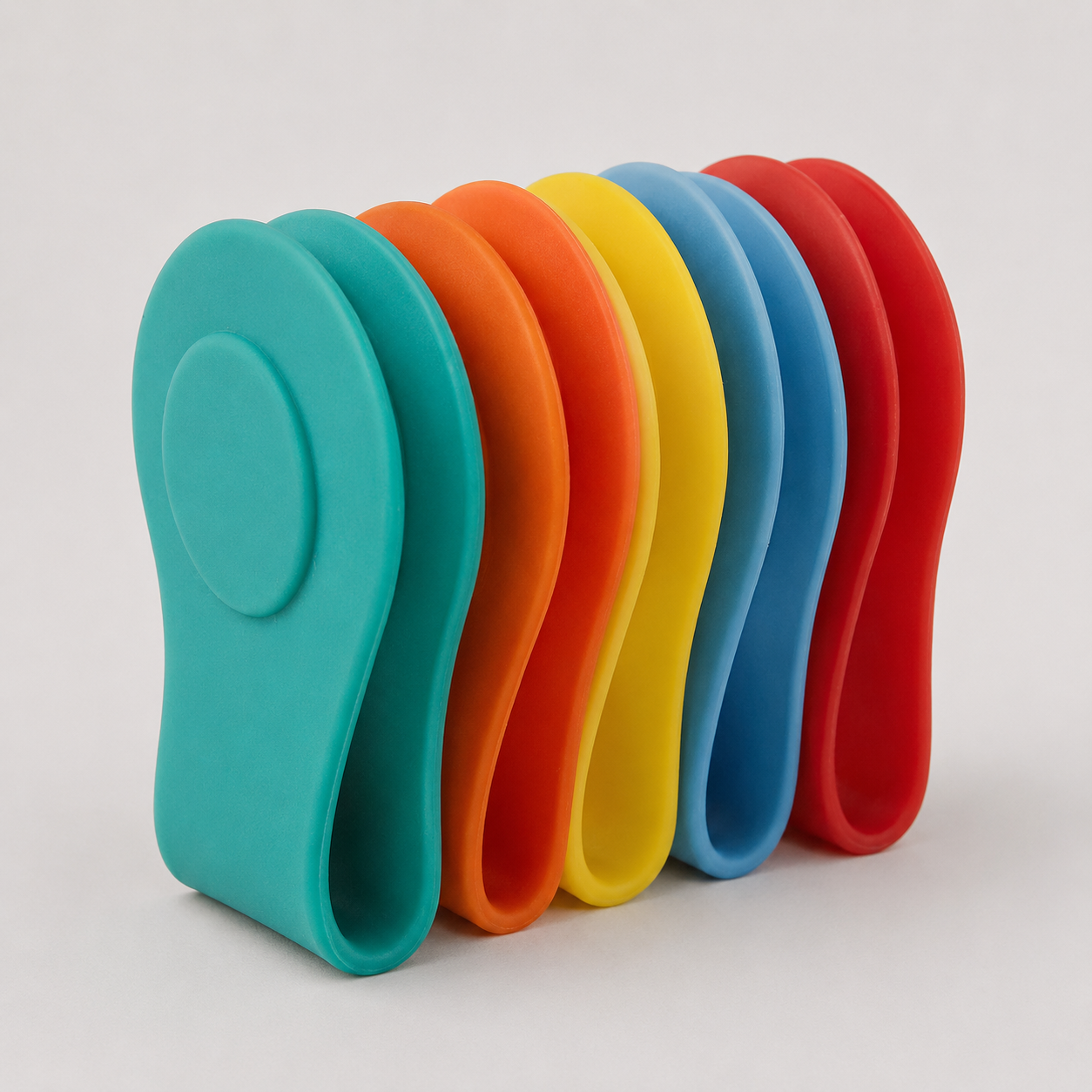 Clip magnétique en silicone pour marqueur de balle de golf