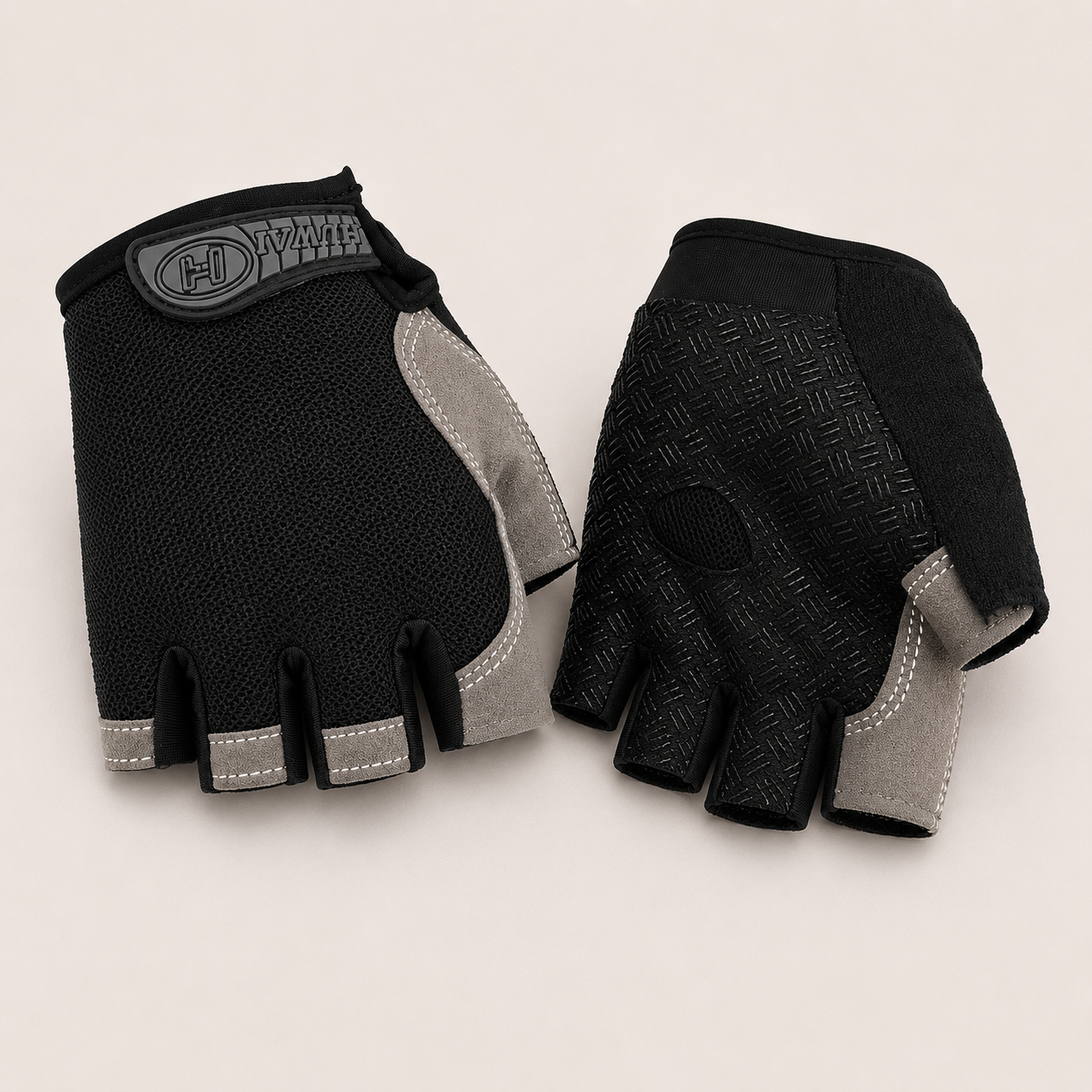 Gants de cyclisme respirants demi-doigts lavables