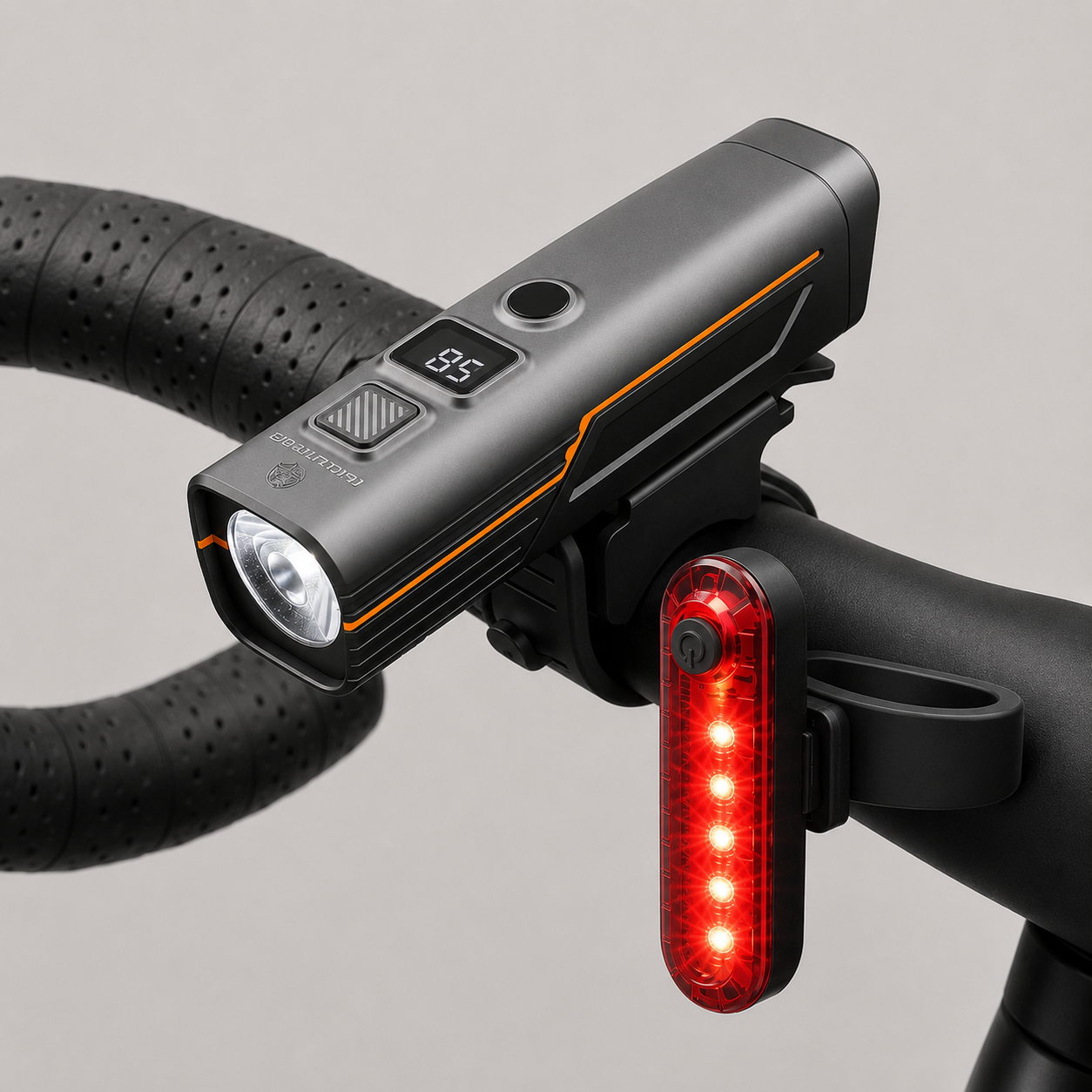 Lampes Vélo LED Avant USB Rechargeables