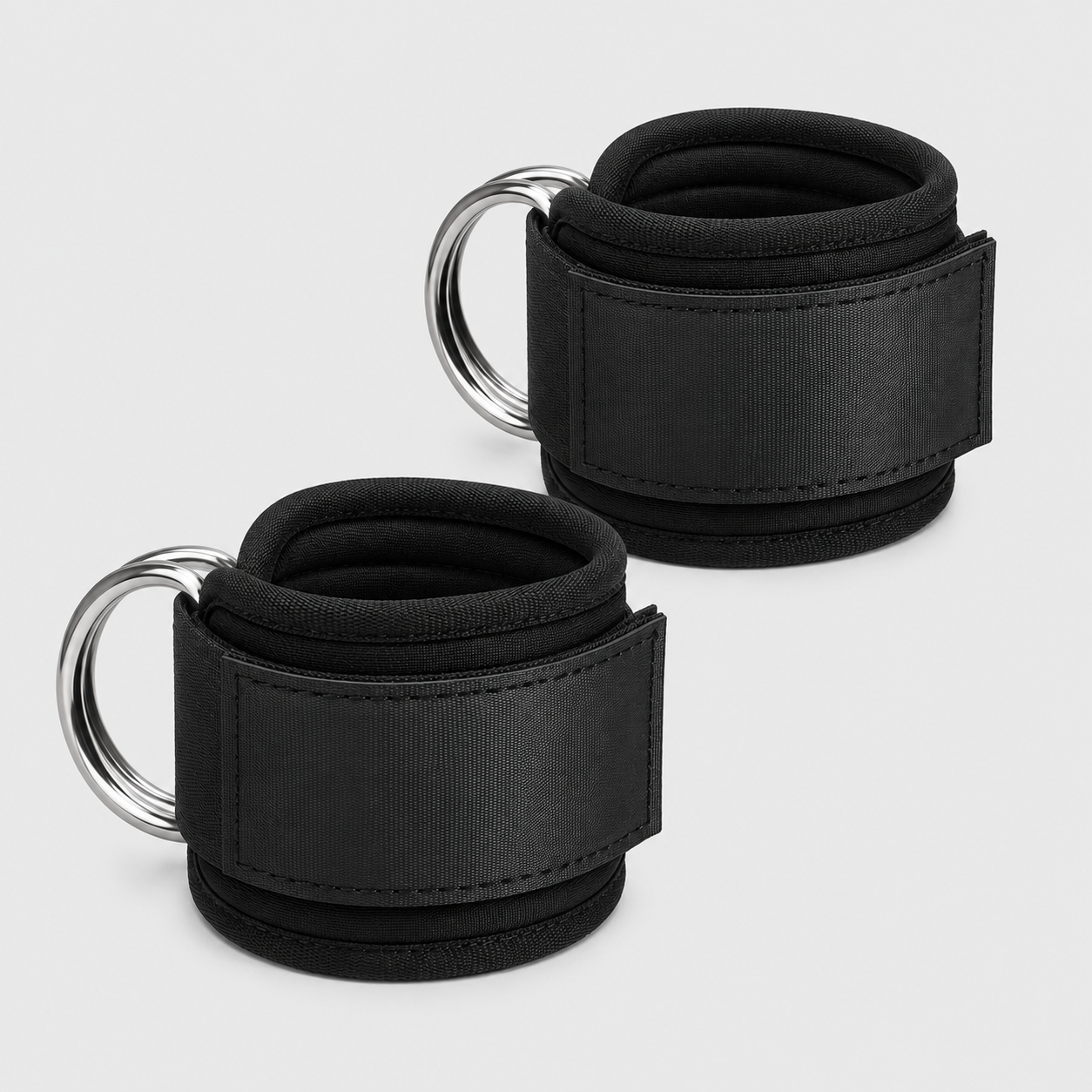 Lot de 2 sangles de cheville rembourrées pour poulie de musculation