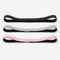 Lot de bandeaux de sport en coton anti-transpiration unisexes