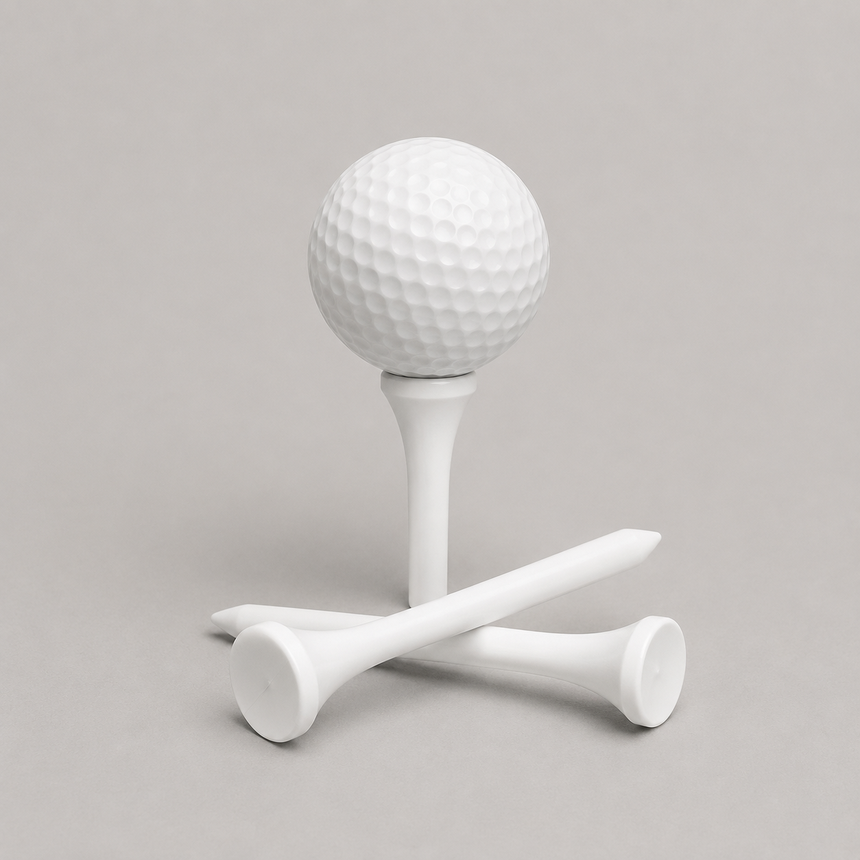 Tees de golf en bois naturels