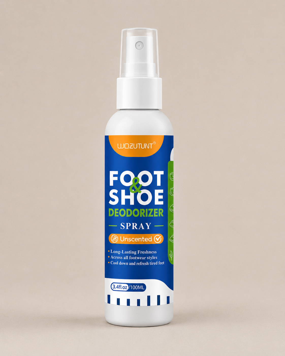 Spray désodorisant pour chaussures et pieds 100 ml